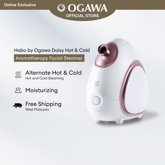 [Mitraland] Habo by Ogawa Daisy Hot & Cold Aromatherapy Facial Steamer*